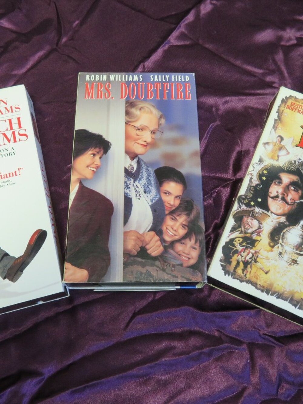 ROBIN WILLIAMS VHS Collection (3)